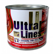 Эмаль ПФ-115  САЛАТНАЯ 2,6 кг ULTRA LINES