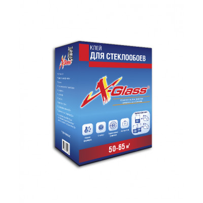 Клей для стеклообоев 500г X-Glass (50м2) Клей для стеклообоев 500г X-Glass (50м2)