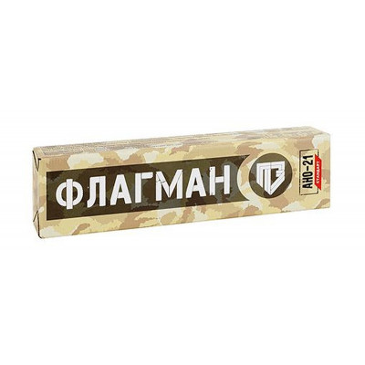 Электроды ФЛАГМАН АНО-21 Стандарт ф 3,0 мм ( 5 кг ) Электроды ФЛАГМАН АНО-21 Стандарт ф 3,0 мм ( 5 кг )