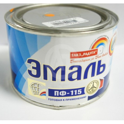Эмаль ПФ-115 ЧЕРНАЯ 0,4кг Эмаль ПФ-115 ЧЕРНАЯ 0,4кг