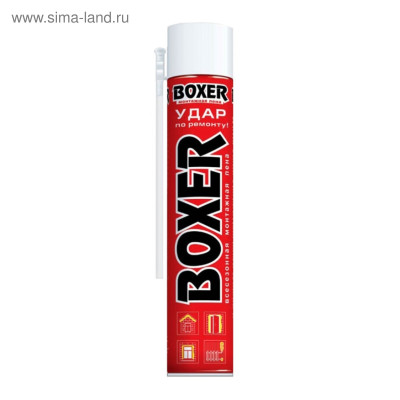 Пена монт. пистол. Boxer 65 всесез.,800мл Пена монт. пистол. Boxer 65 всесез.,800мл