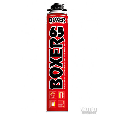 Пена монт. пистол. Boxer 65 всесез.,800мл Пена монт. пистол. Boxer 65 всесез.,800мл