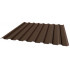 Профнастил МП20(без капельника) 0,35 RAL 8017 1100х2000 м (коричневый ) (240шт/поддон) Профнастил МП20(без капельника) 0,35 RAL 8017 1100х2000 м (коричневый ) (240шт/поддон)