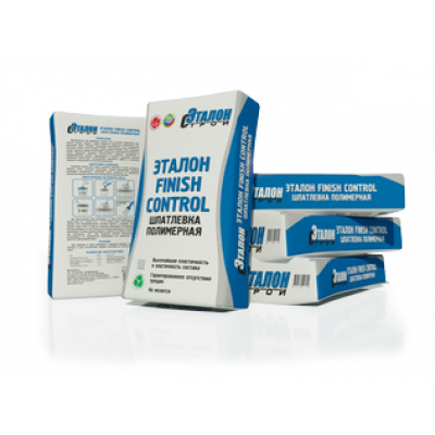 Шпатлёвка полимерная белая ЭТАЛОН FINISH CONTROL (20кг) Шпатлёвка полимерная белая ЭТАЛОН FINISH CONTROL (20кг)