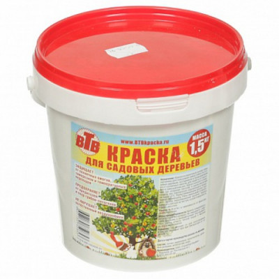 Краска ВТВ для деревьев 4кг (4) Краска ВТВ для деревьев 4кг (4)