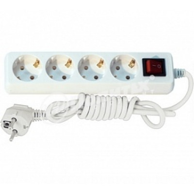 Удлинитель U-4g-1.5m-Z-V-c c 4 евророзетками (c/з, с/в) 1.5м SIMPLE 9534065 Политех Удлинитель U-4g-1.5m-Z-V-c c 4 евророзетками (c/з, с/в) 1.5м SIMPLE 9534065 Политех