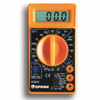 Мультиметр мини цифровой DT-182 ЕРМАК 660001 Мультиметр мини цифровой DT-182 ЕРМАК 660001