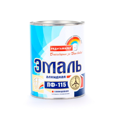 Эмаль ПФ-115 СЕРАЯ 0,4 кг Эмаль ПФ-115 СЕРАЯ 0,4 кг