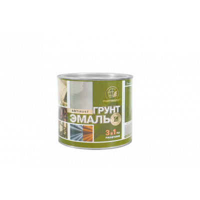 Грунт-эмаль (3в1) Парижская зелень 1,9кг Грунт-эмаль (3в1) Парижская зелень 1,9кг