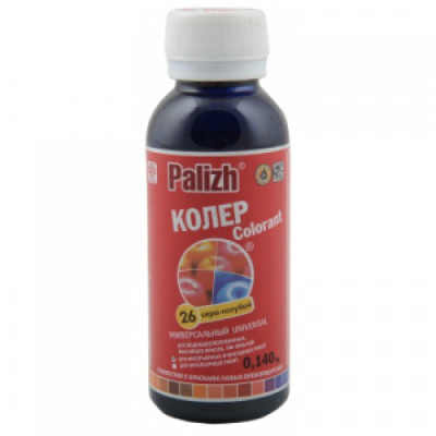 №26 Паста колер.универс. "Palizh" STANDART (140г) серо-голубой РАСПРОДАЖА №26 Паста колер.универс. "Palizh" STANDART (140г) серо-голубой РАСПРОДАЖА