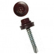 Саморез кровельный Daxmer 4,8х 50 RAL3005 вишня