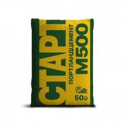 СТАРТ Портландцемент ЦЕМ II/B-Ш 42,5Н М500 50кг (35) БЕТОНИТ СТАРТ Портландцемент ЦЕМ II/B-Ш 42,5Н М500 50кг (35) БЕТОНИТ