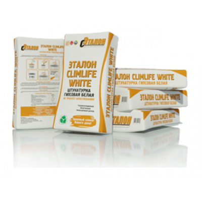 Штукатурка гипсовая белая "ClimLife White" (30кг) Штукатурка гипсовая белая "ClimLife White" (30кг)