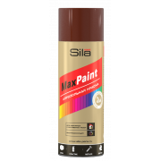 Эмаль аэроз. Sila HOME Max Paint универс. ШОКОЛАДНО-КОРИЧНЕВЫЙ 520мл RAL8017