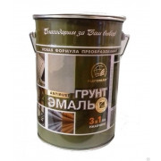 Грунт-эмаль (3в1) СЕРАЯ 20кг