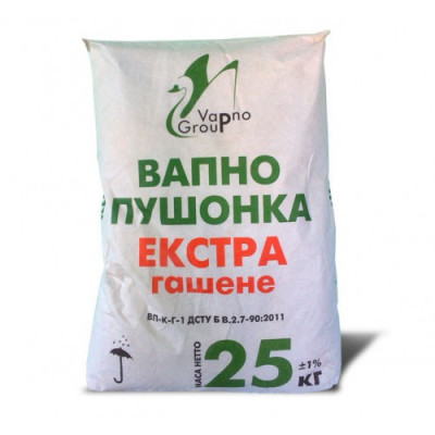 Известь-пушонка 25кг (40) Воронеж Известь-пушонка 25кг (40) Воронеж
