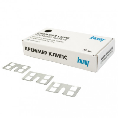 Крепление для маячковых профилей " Креммер Клипс" (100) Кнауф Крепление для маячковых профилей " Креммер Клипс" (100) Кнауф