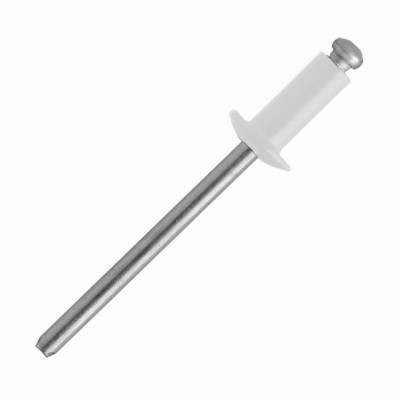 Заклепка вытяжная 3,2*8мм алюминий/сталь,RAL9003 (50шт) STARFIX SMZ1-67369-50 STI Заклепка вытяжная 3,2*8мм алюминий/сталь,RAL9003 (50шт) STARFIX SMZ1-67369-50 STI