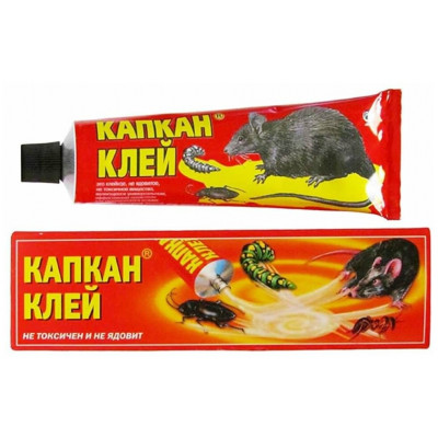Клей от грызунов и насекомых "Капкан" 135г 26297 Клей от грызунов и насекомых "Капкан" 135г 26297