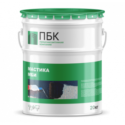 Мастика битумная изоляционная МБИ ГОСТ 30693-2000 (20кг) ПБК Мастика битумная изоляционная МБИ ГОСТ 30693-2000 (20кг) ПБК